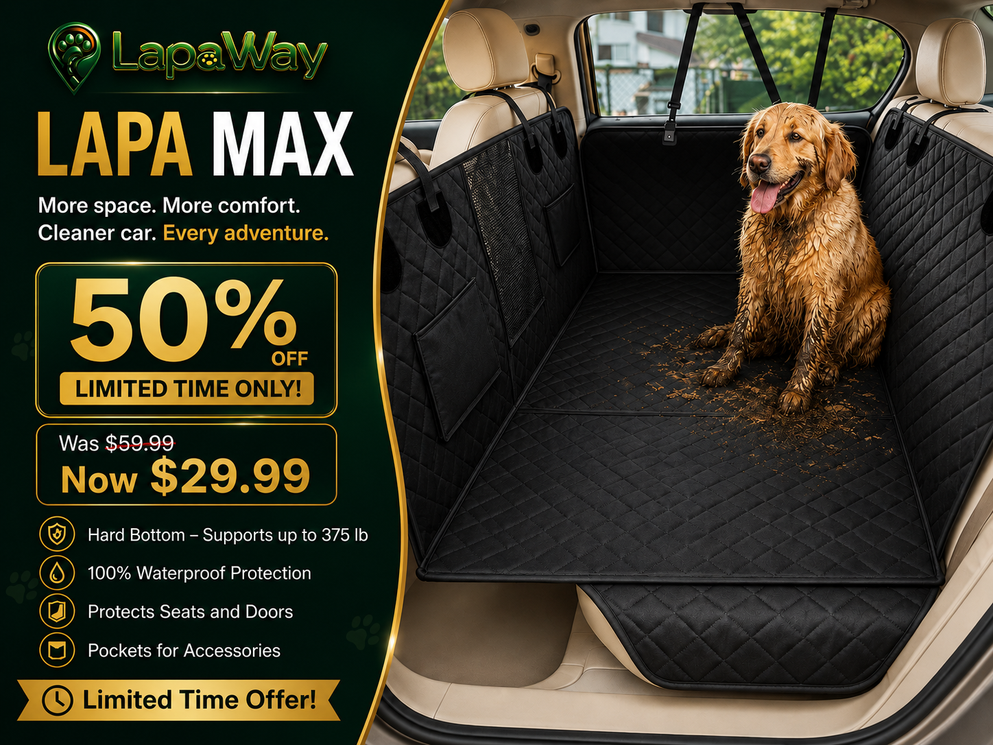 Lapa MAX for the back seat